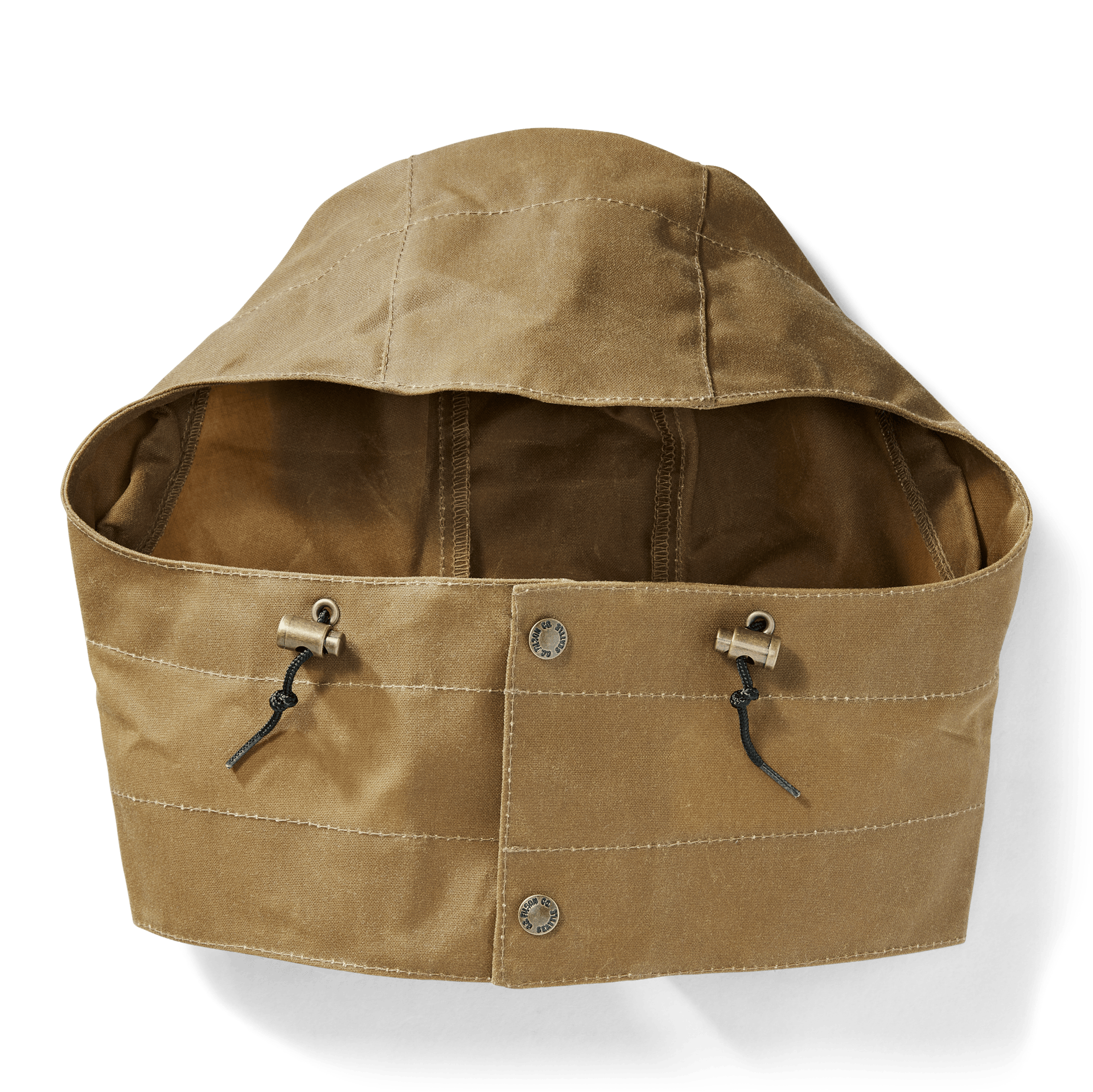 Tin Packer Hood in Dark Tan