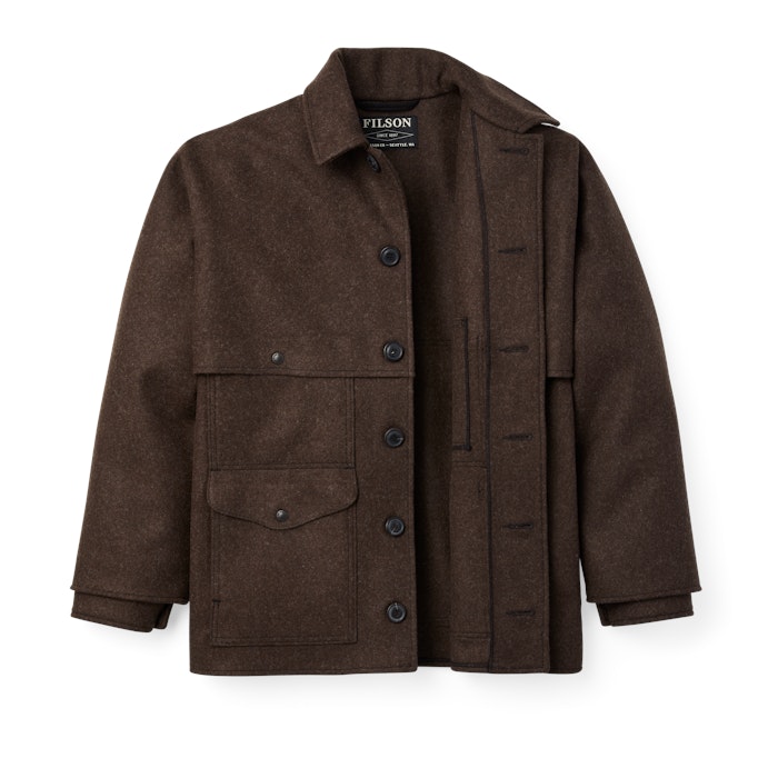 See Now Buy Now Filson s Double Mackinaw Cruiser Is the Warmest Winter Jacket You Can Buy Now The Style Guide