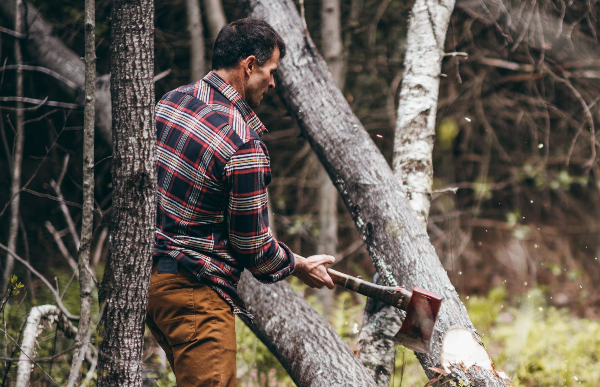 Vintage Flannel Work Shirt