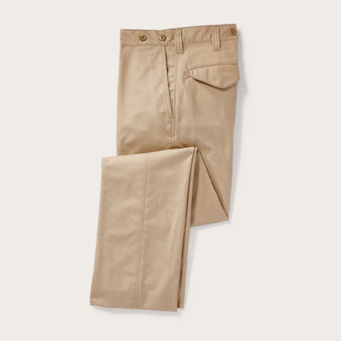 Filson dry finish single tin pants review