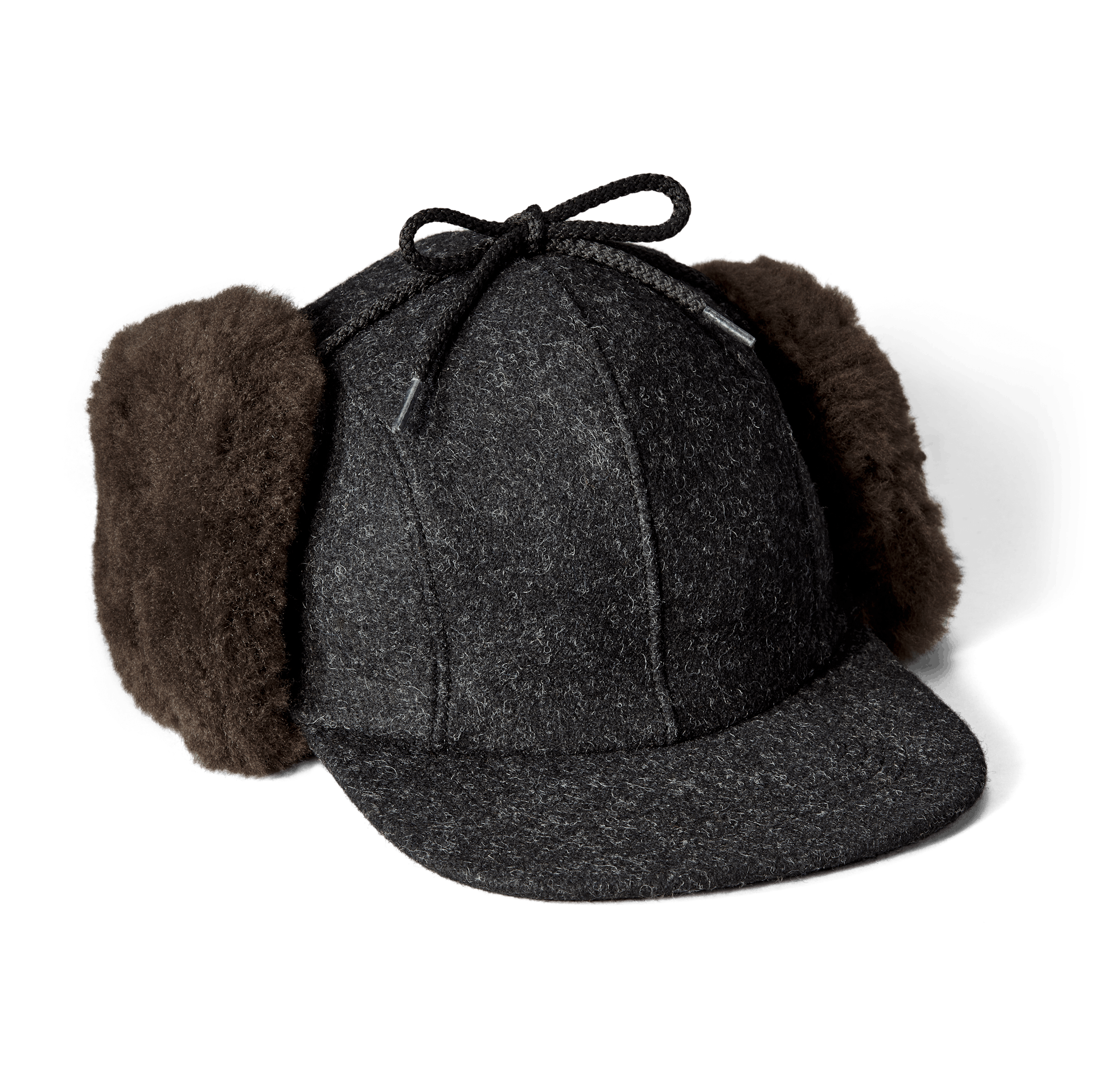 Filson Double Mackinaw Buffalo Plaid Wool Hat Cap Insulated S Shearling Flaps 