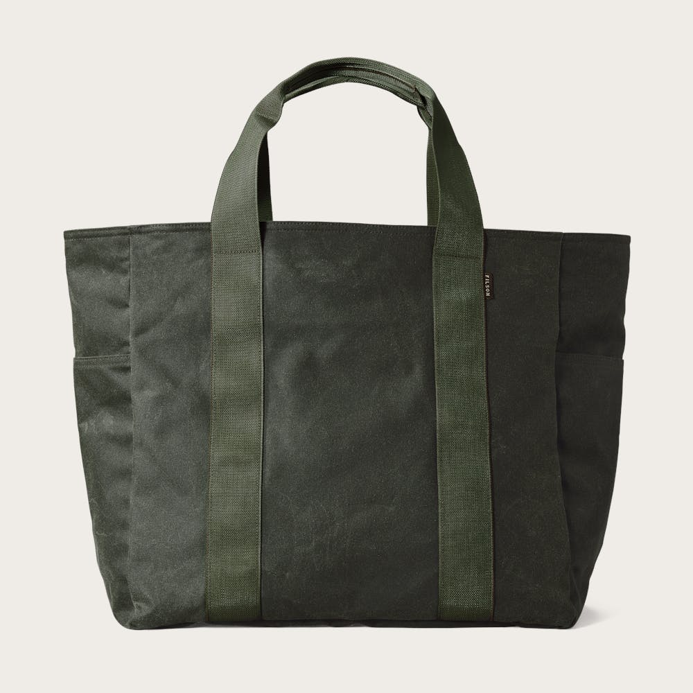 Large Tin Cloth Grab N Go Tote Bag Large Tin Cloth Grab N Go Tote Bag