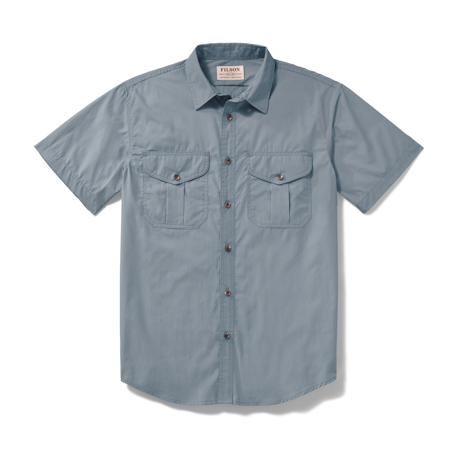 Feather Cloth Short Sleeve Shirt