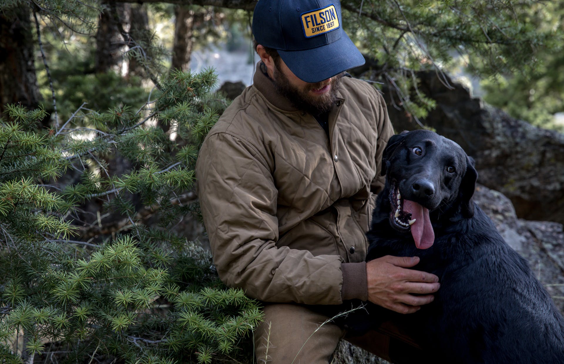 filson quilted utility jacket