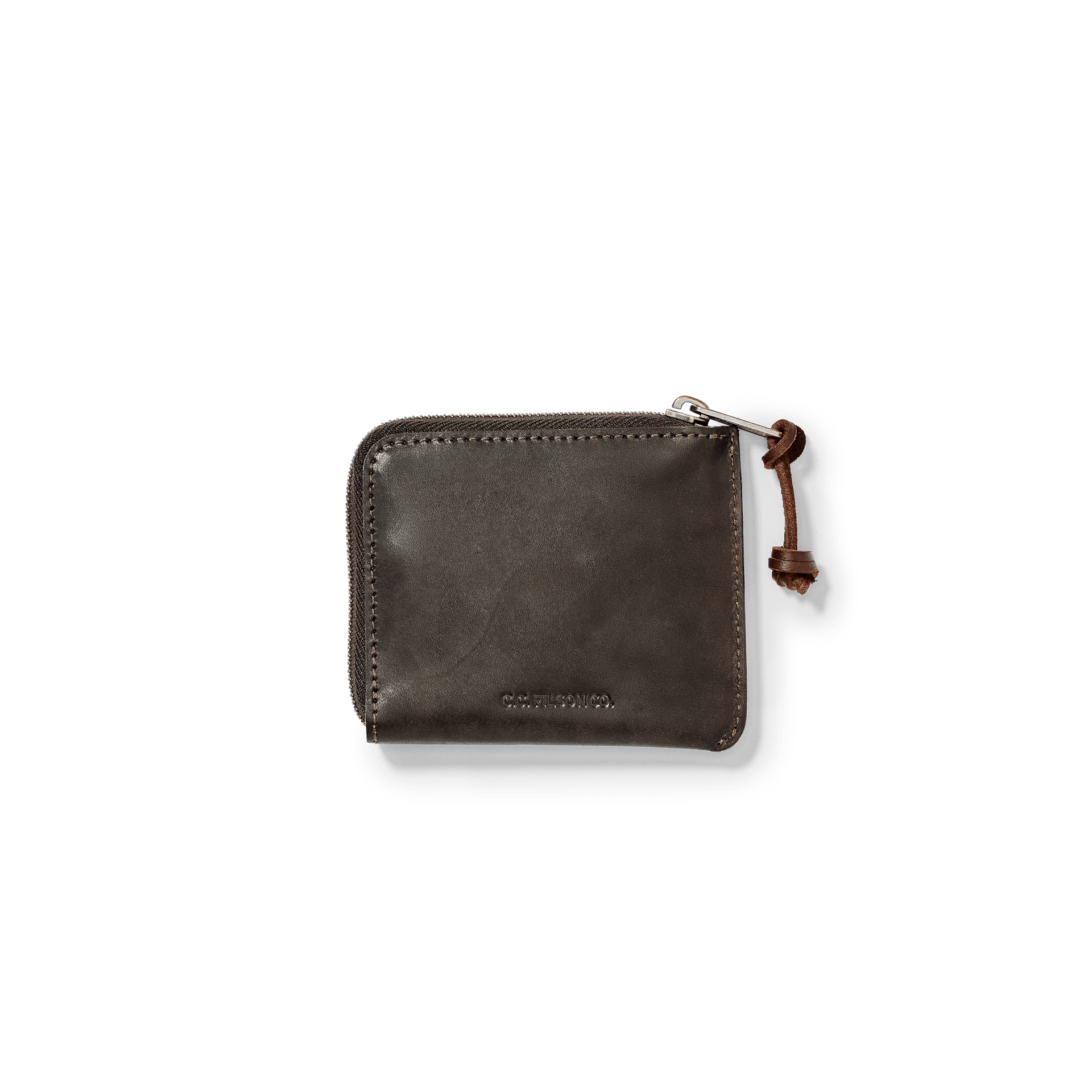 Weatherproof Leather Zipper Wallet
