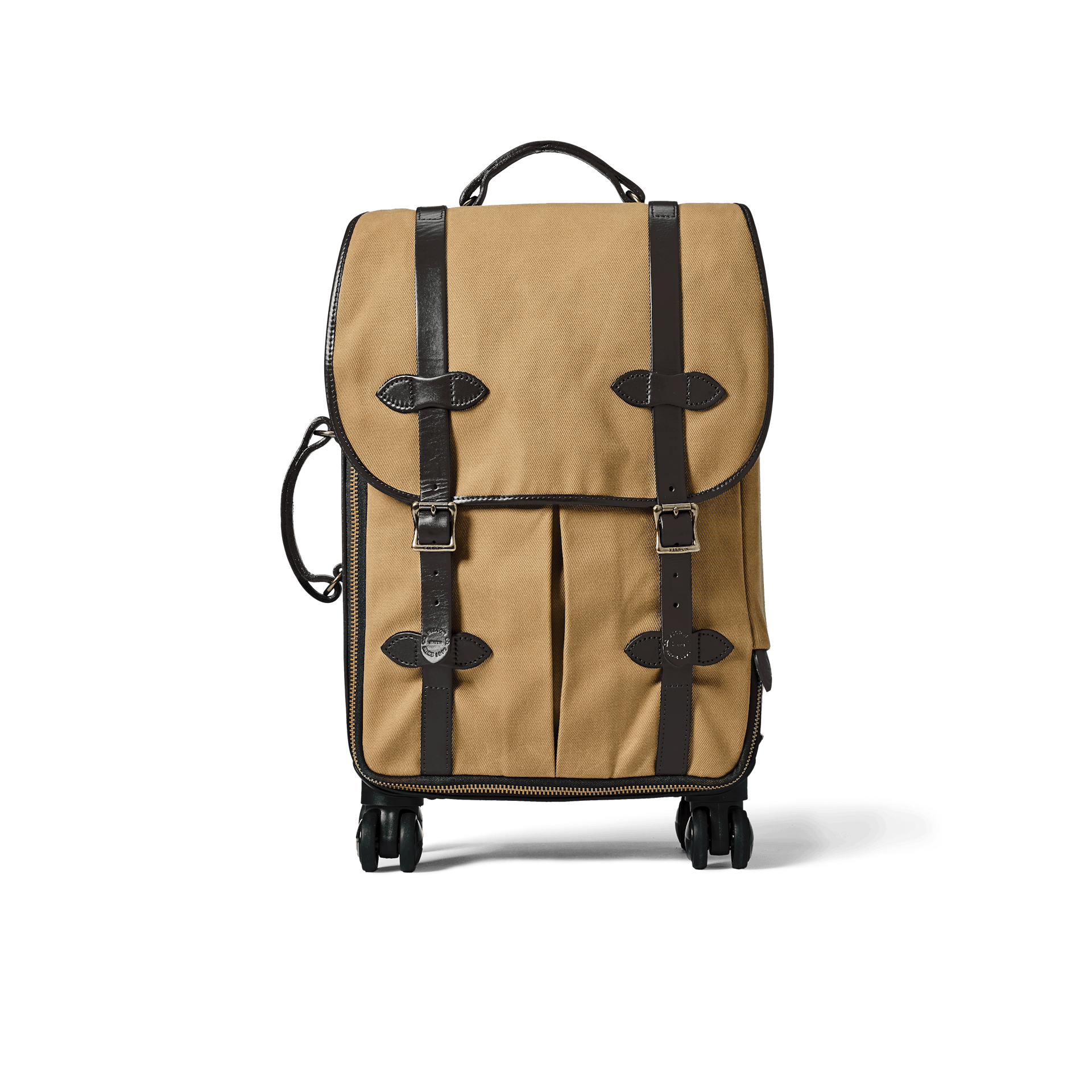 backpack and roller bag