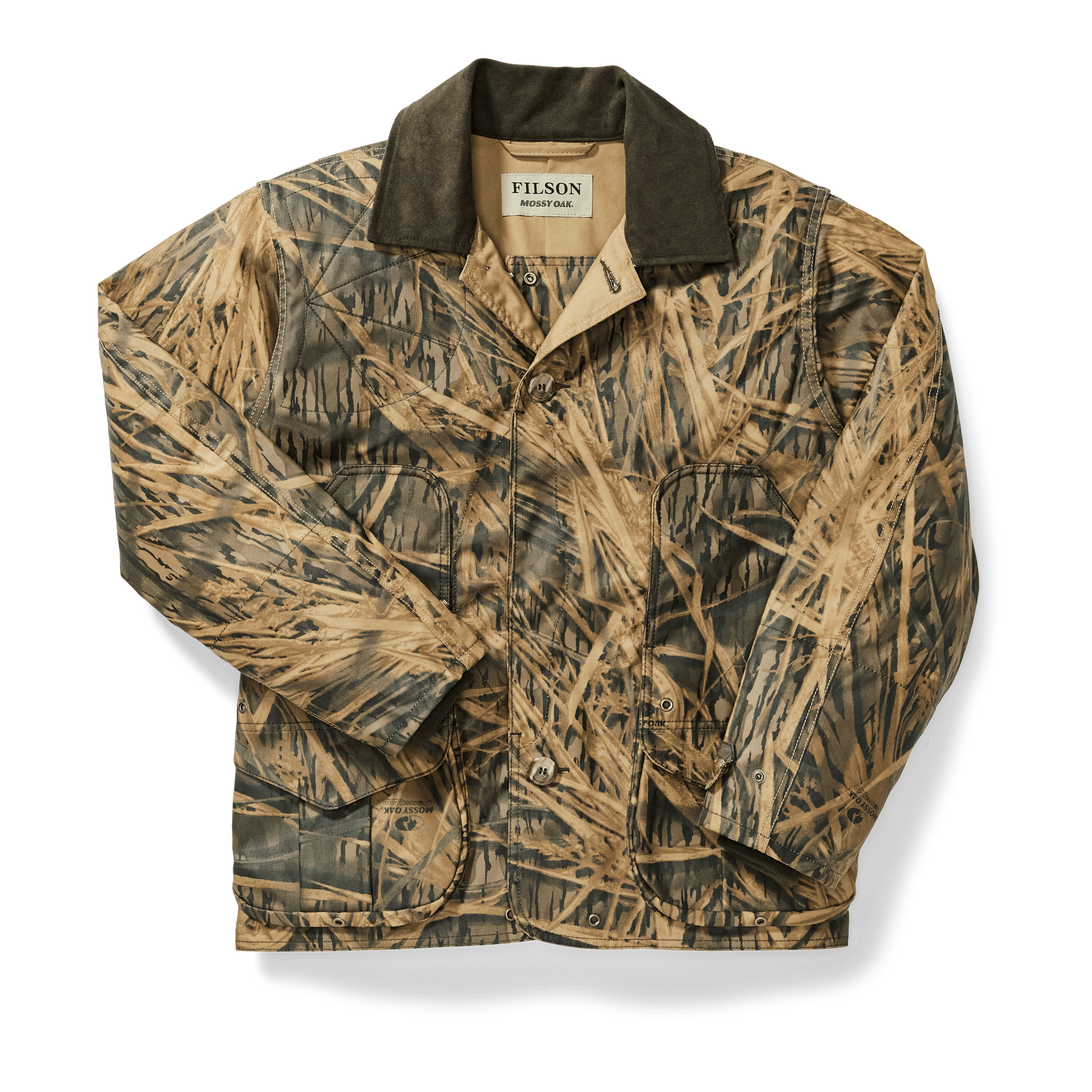 Filson x Mossy Oak Camo Shelter Cloth Waterfowl / Upland Coat