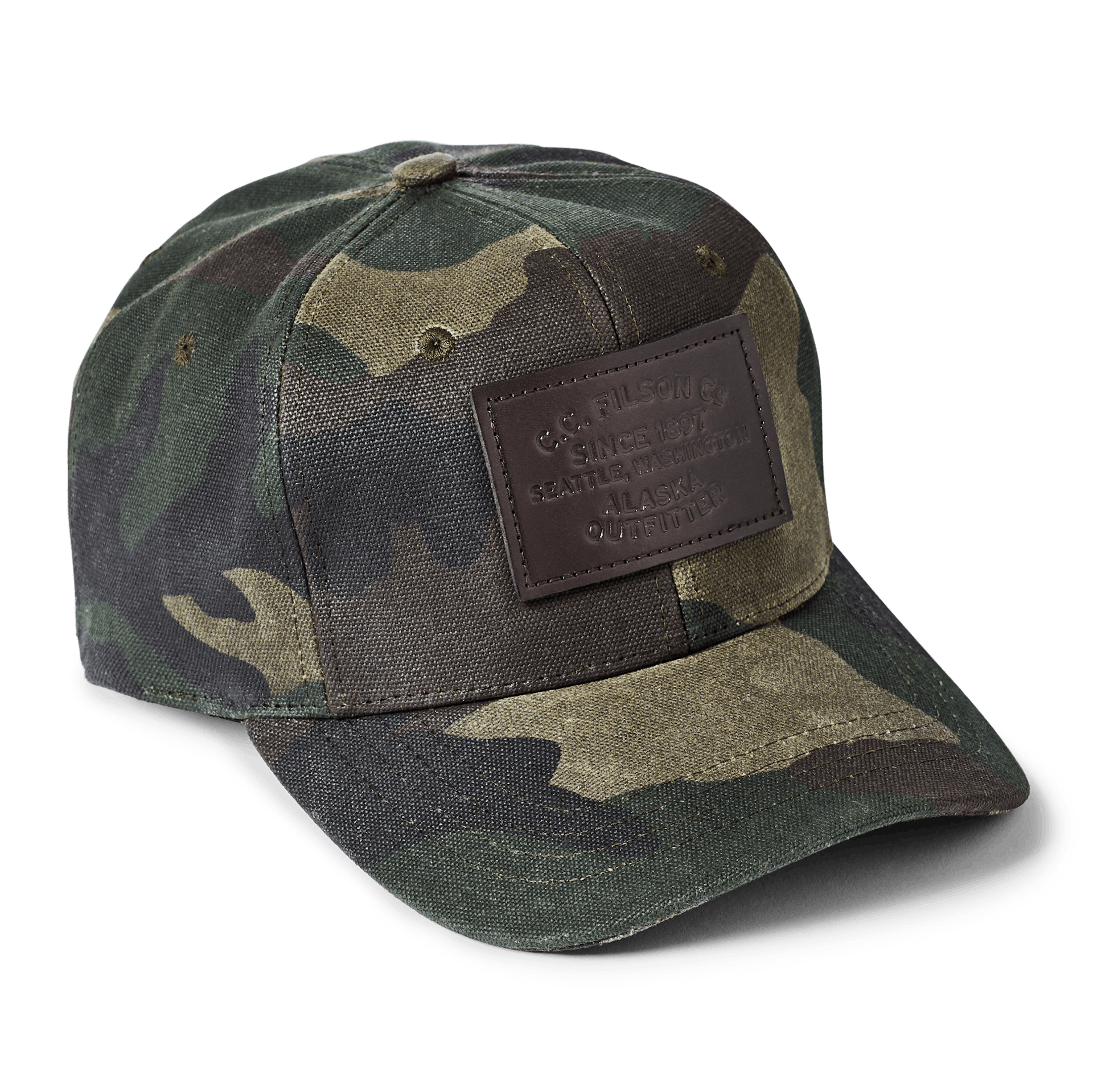 FILSON Wool Camo Logger Mesh Cap Hunting Hat • Camouflage /& Otter Green • NWT