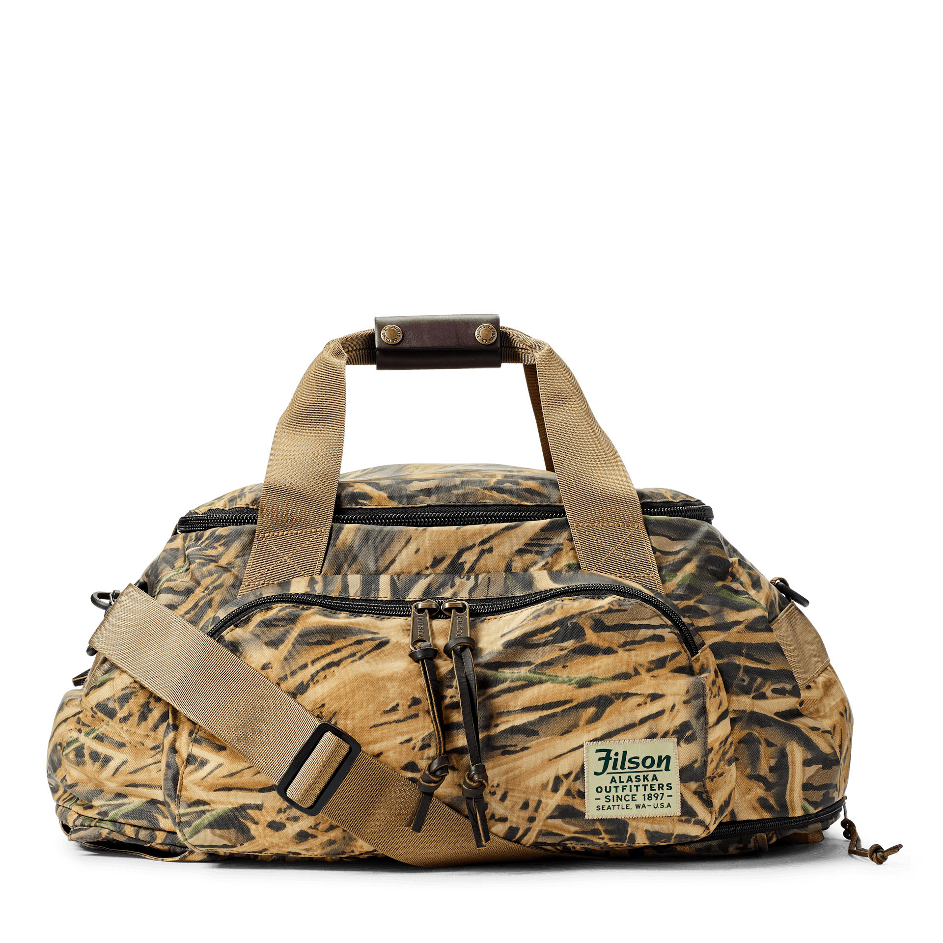 Filson x Mossy Oak® Camo Ballistic Nylon Duffle Pack