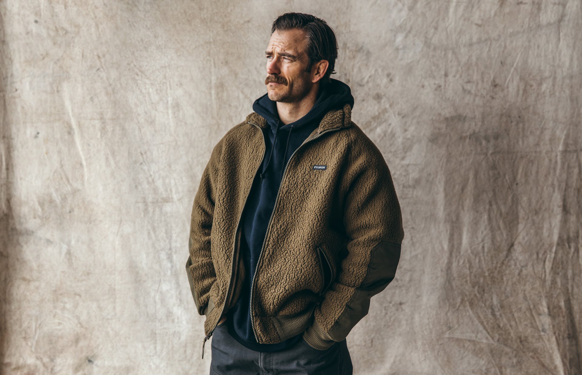 sherpa lined jacket