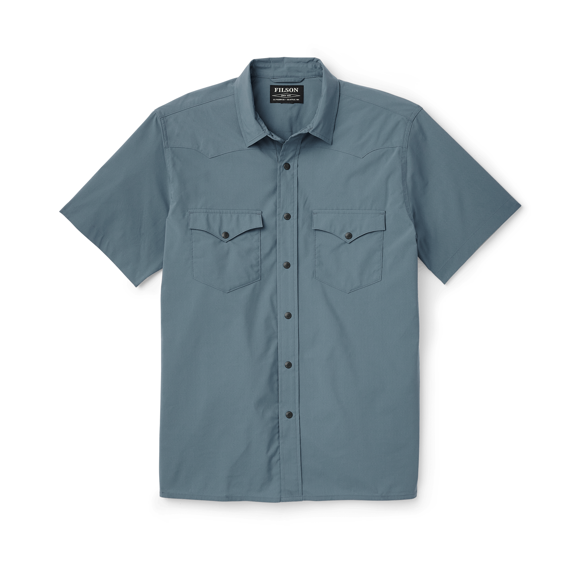 Filson Alagnak Short Sleeve Nylon Shirt Gulf B Size M Filson Showroom Sample