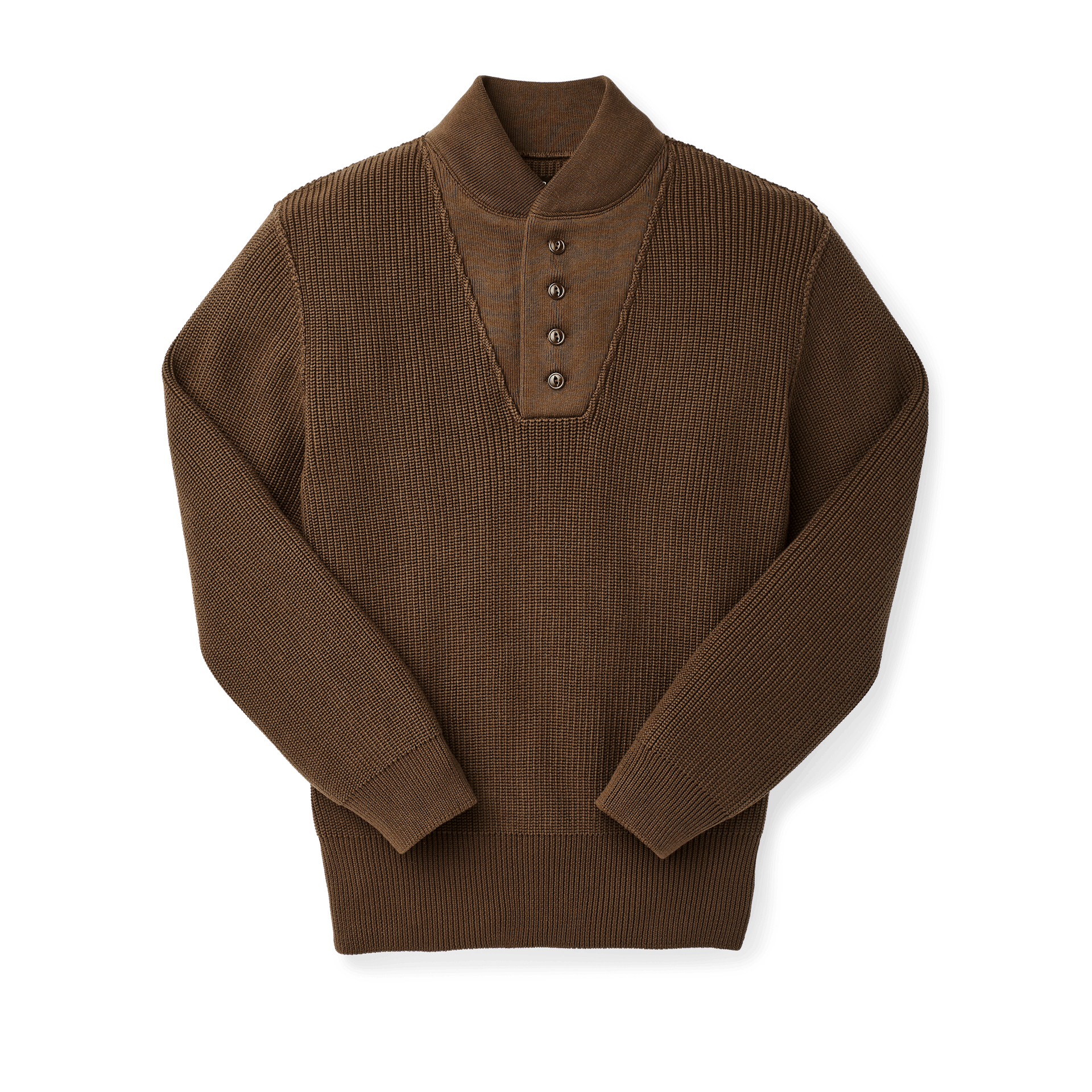 Cotton Henley Guide Sweater