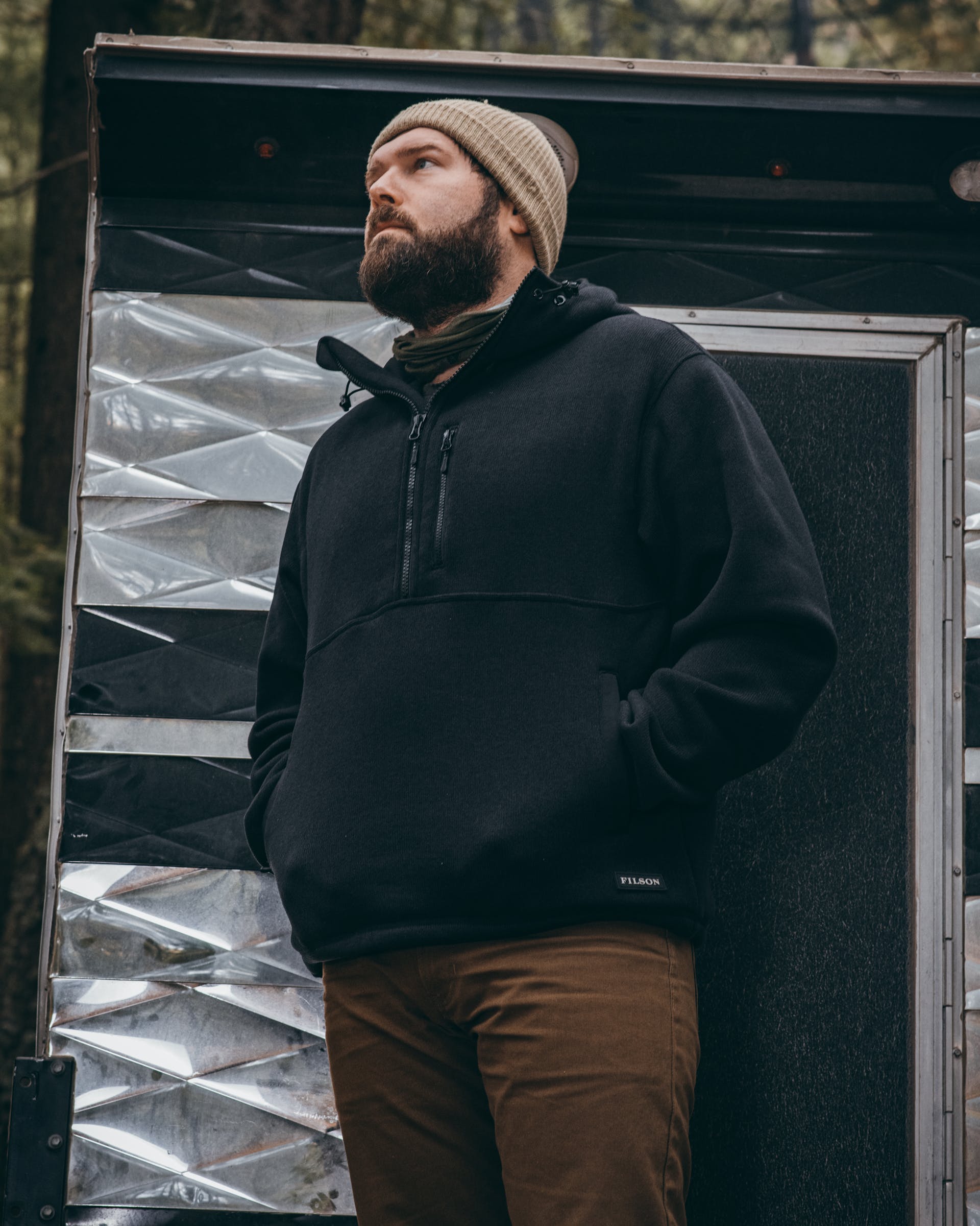 filson ridgeway fleece jacket