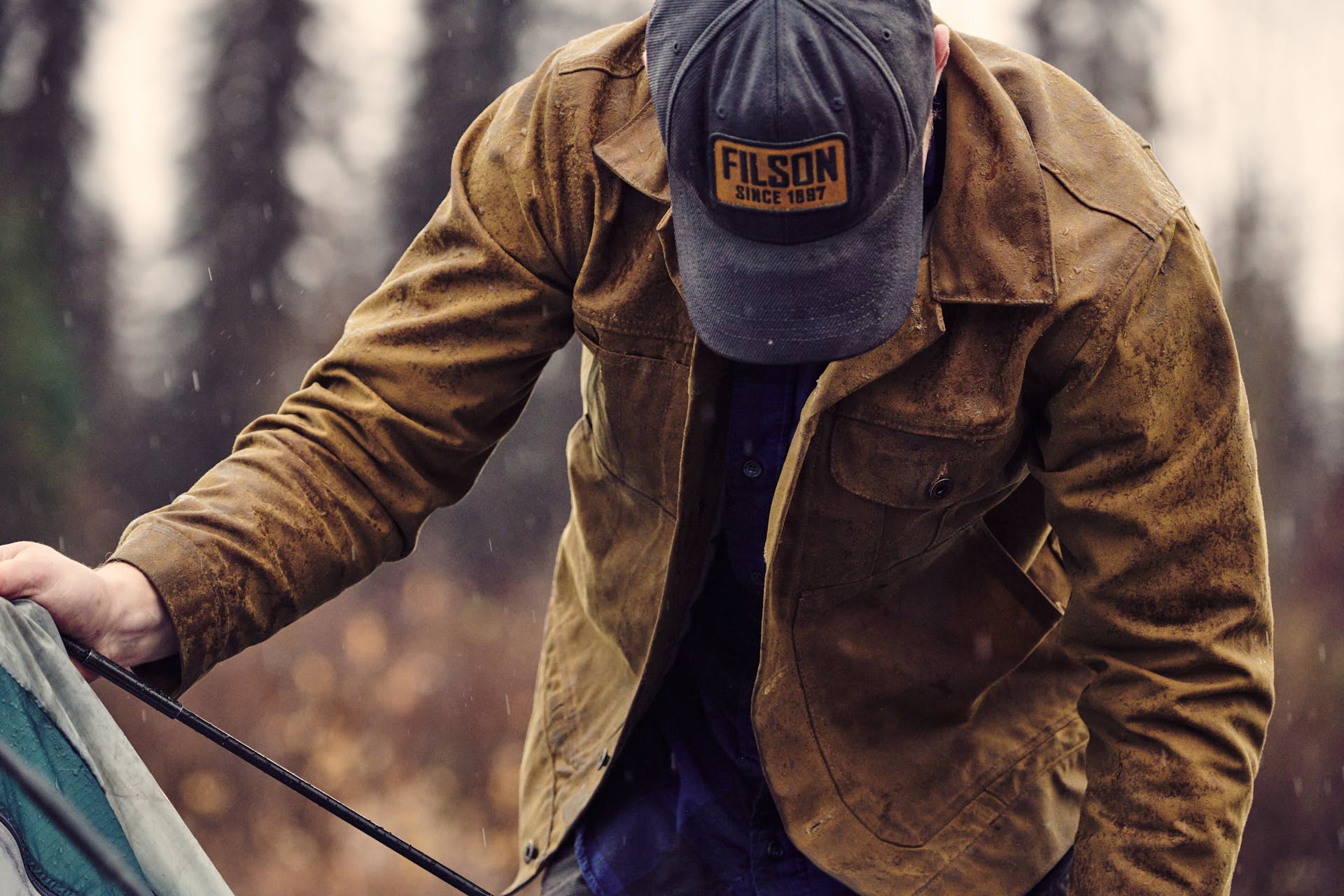 Tin Cloth Short Lined Cruiser Jacket